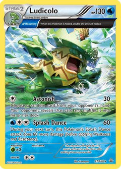 Ludicolo (Alpha) 37/160 - XY  Primal Clash-1