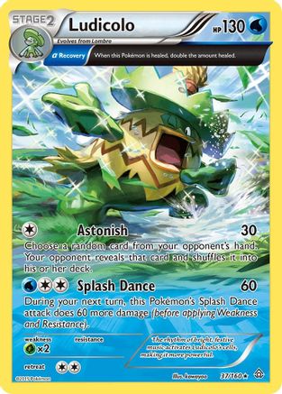 Ludicolo (Alpha) 37/160 - XY  Primal Clash-1