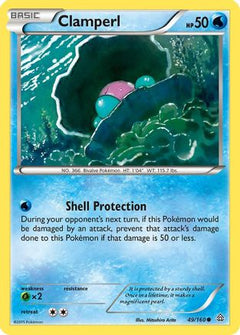 Clamperl 49/160 - XY  Primal Clash Reverse Holofoil-1