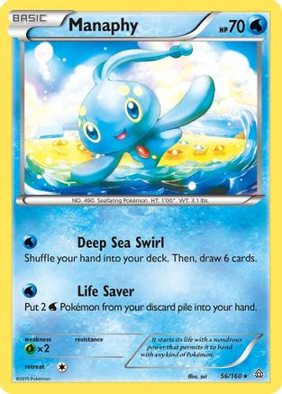 Manaphy/160 - XY  Primal Clash