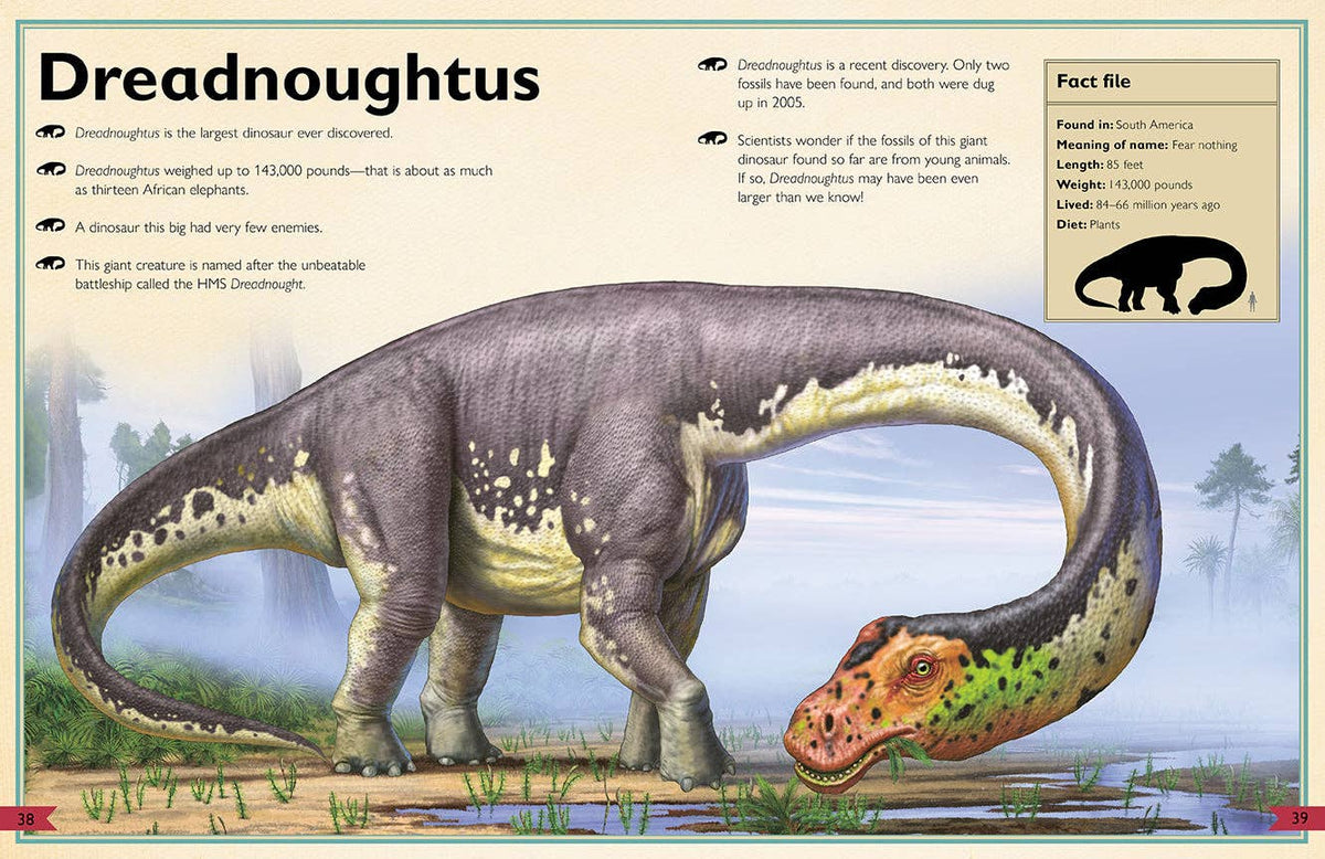 Insight Editions - The Magnificent Book of Dinosaurs - Ages 6+-8