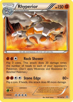 Rhyperior/160 - XY  Primal Clash-1