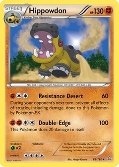 Hippowdon/160 - XY  Primal Clash Holofoil-1