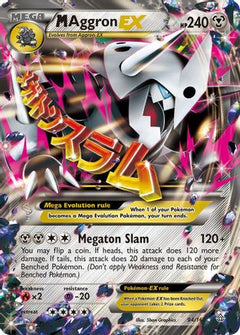 M Aggron EX 94/160 - XY  Primal Clash Holofoil-1