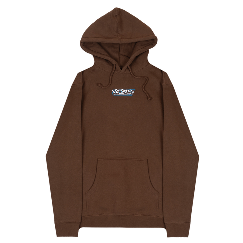 Frosted Skateboards 'Sandbox Logo' Hoodie - Brown-1