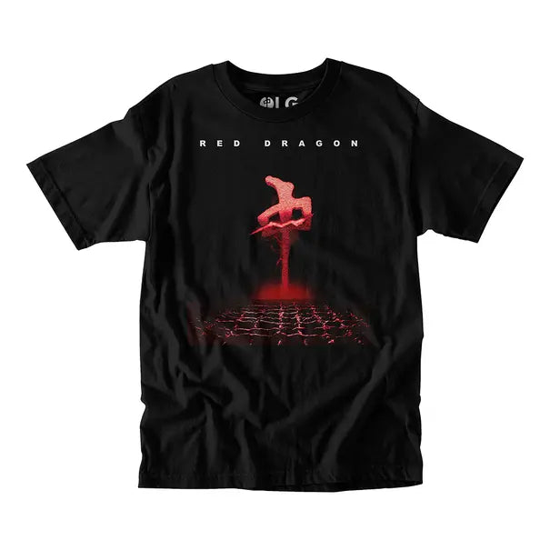Red Dragon 'Birth Chung' Tee - Black-1