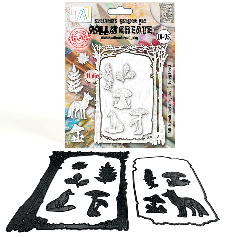 AALL and Create - Die-Cutting Die Set - Furry Forest-1