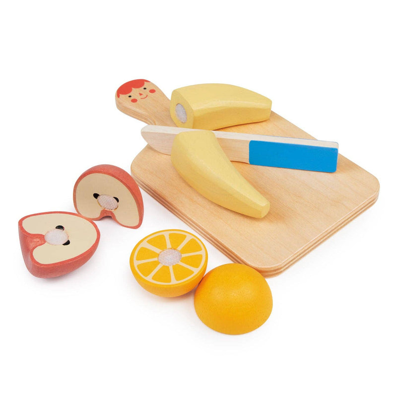 Mentari Toys - Smiley Fruit Chopping Board - Canadian Supplier - Ages 2+-1