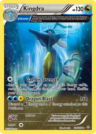 Kingdra (Alpha) 108/160 - XY  Primal Clash Reverse Holofoil-1