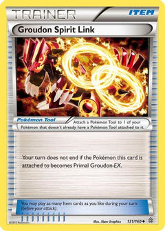 Groudon Spirit Link 131/160 - XY  Primal Clash-1