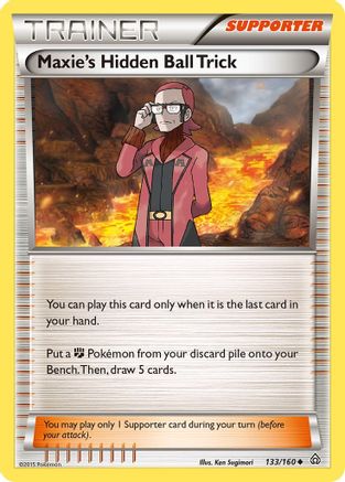 Maxie's Hidden Ball Trick 133/160 - XY  Primal Clash-1
