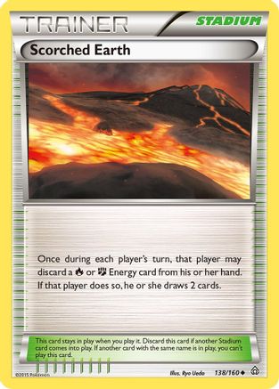 Scorched Earth 138/160 - XY  Primal Clash-1