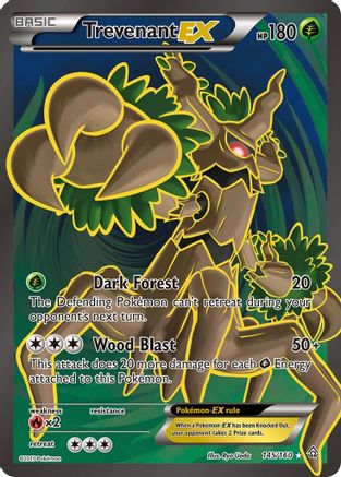 Trevenant EX (145 Full Art)/160 - XY  Primal Clash Holofoil-1