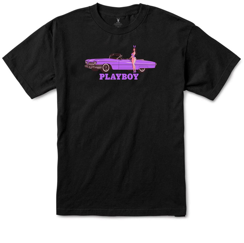 Colors Bars x Playboy 'Car Show' Tee - Black-1