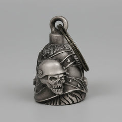 Skull German Helmet Rebel Flag Motorcycle Guardian Bell-1