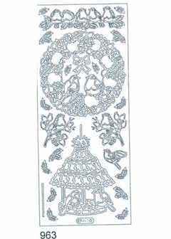 Deco Stickers - Wreath - Birds-1
