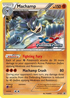 Machamp - XY13 (Prerelease)/211 - XY Promos Holofoil-1