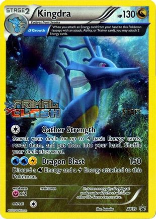 Kingdra - XY39 (Prerelease) [Staff] - XY Promos Holofoil-1