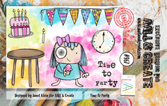 AALL and Create #967 - A7 Stamp Set - Time To Party-1
