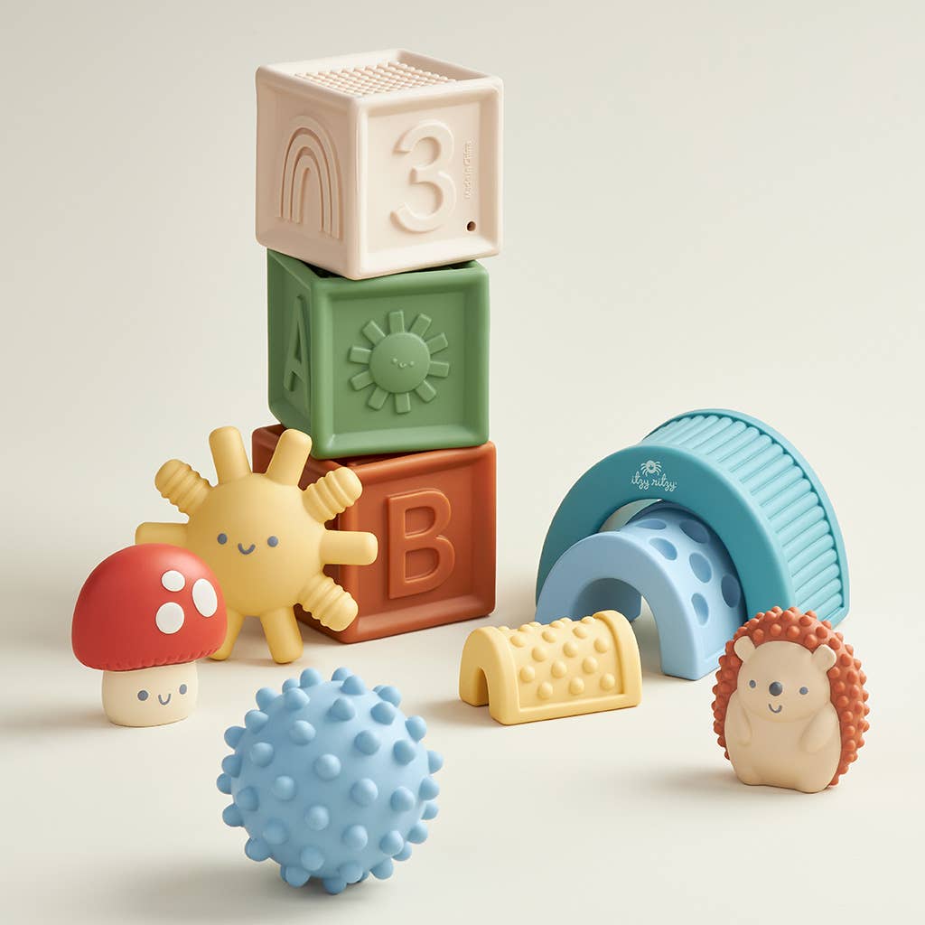 Itzy Ritzy Canada - ITZY BLOCKS™ Sensory Block Set - Ages 1–2-5