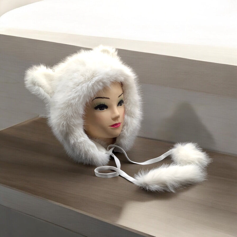 Soft Plush Hat (Cat)-5