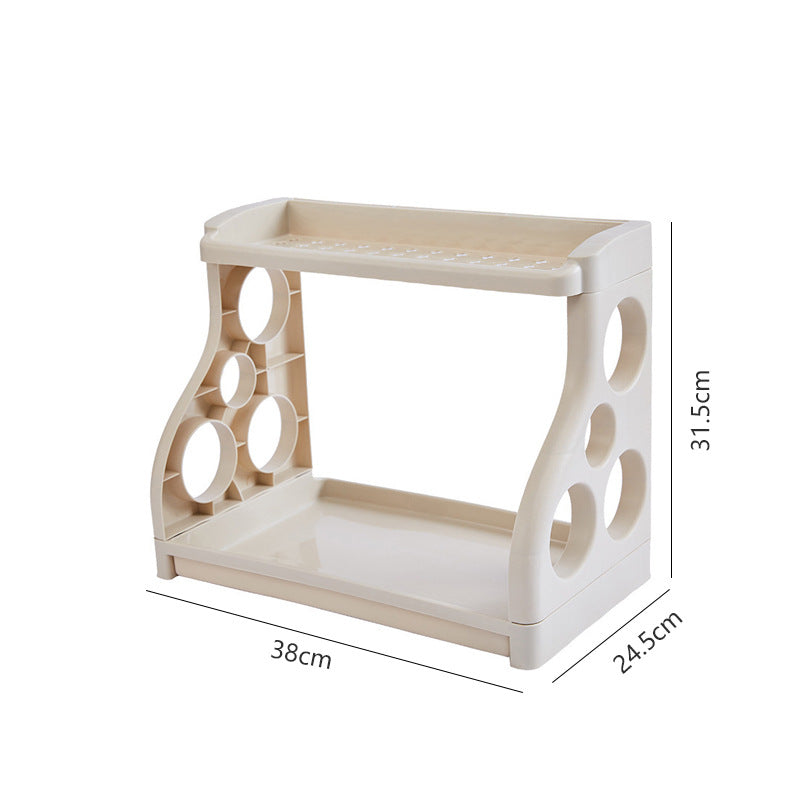 Kitchen Storage Shelving Kitchen Supplies Storage Artifact Multilayer-9