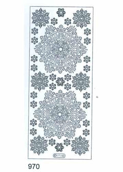 Deco Stickers - Snowflake-1