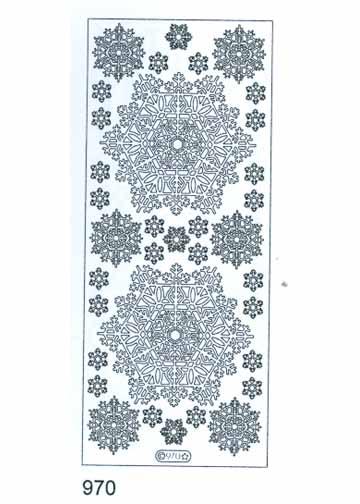 Deco Stickers - Snowflake-1