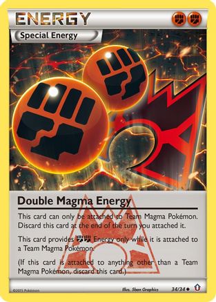 Double Magma Energy 34/34 - Double Crisis Reverse Holofoil-1