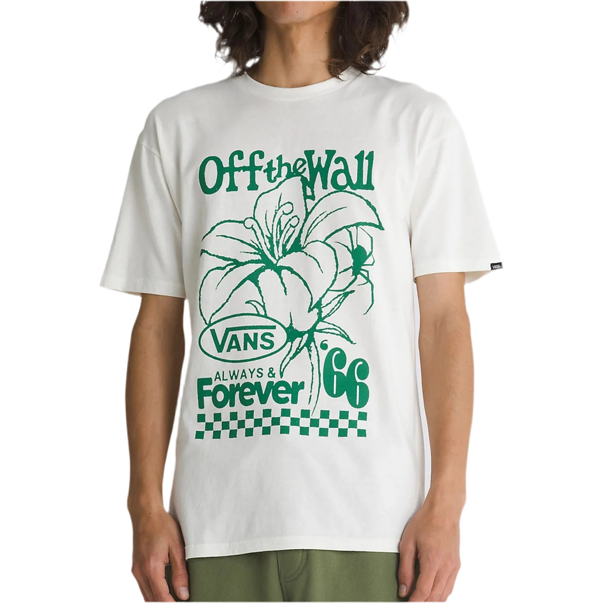 Vans 'Petal And Pest' Tee- White-1