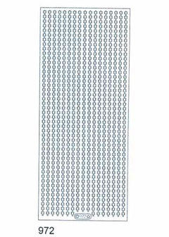 Deco Sticker- Small Star Border-1