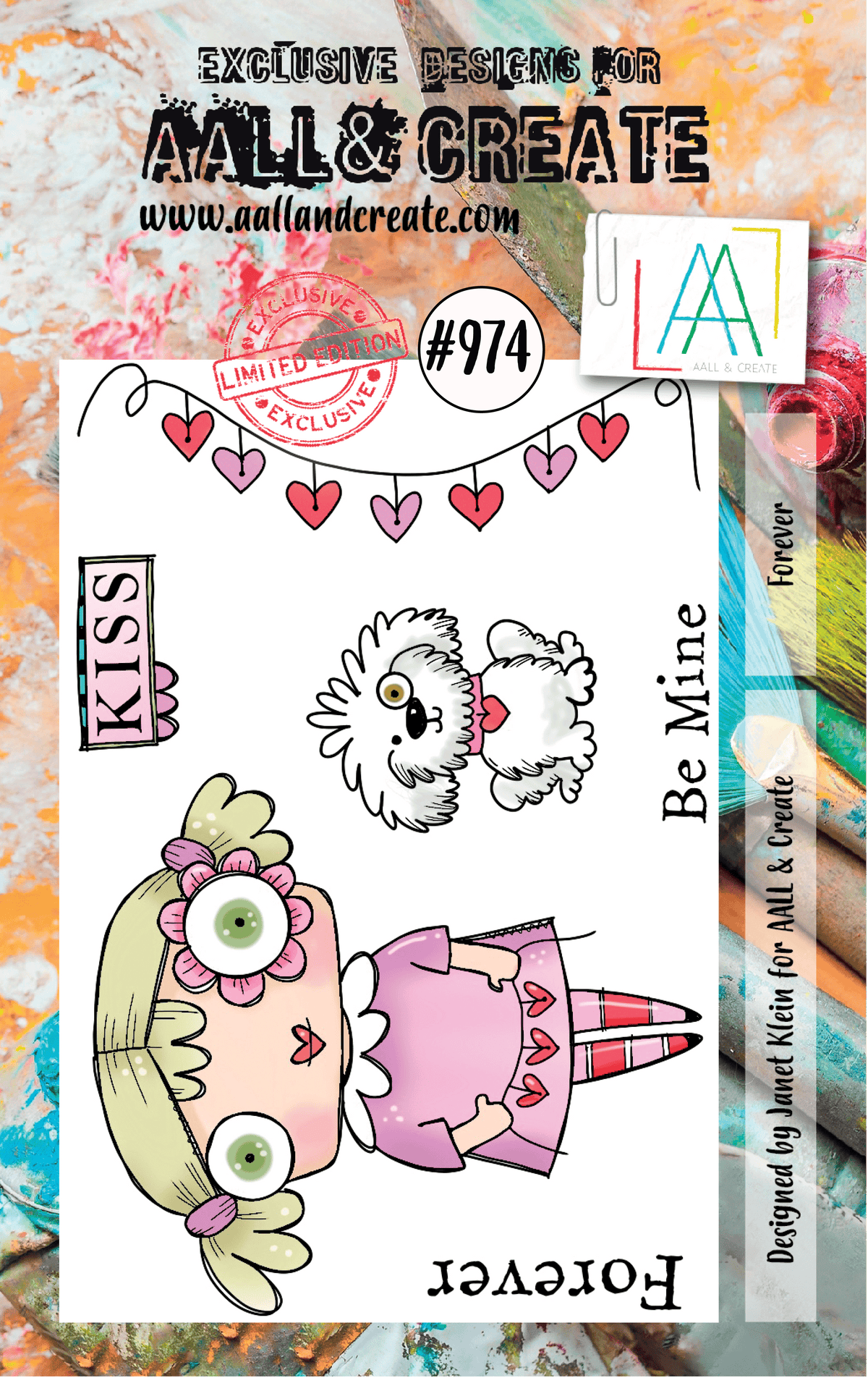 AALL and Create Stamp Set - 974 - Forever-1