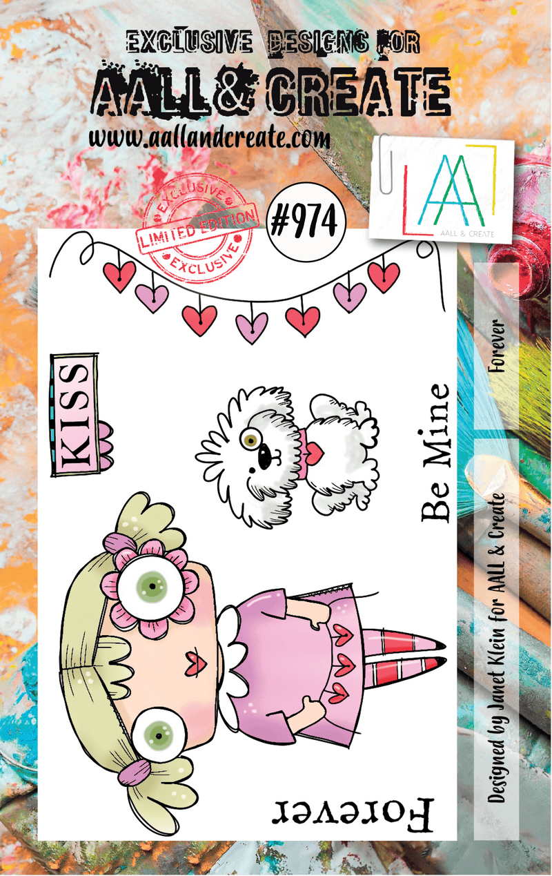 AALL and Create Stamp Set - 974 - Forever-1