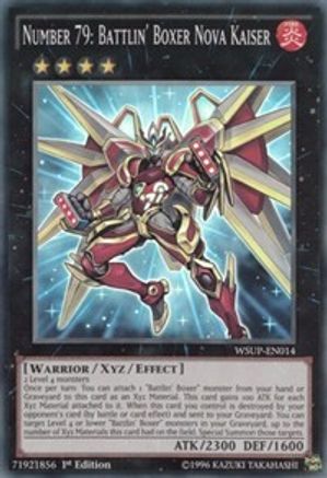 Number 79: Battlin' Boxer Nova Kaiser (WSUP-EN014) - World Superstars 1st Edition