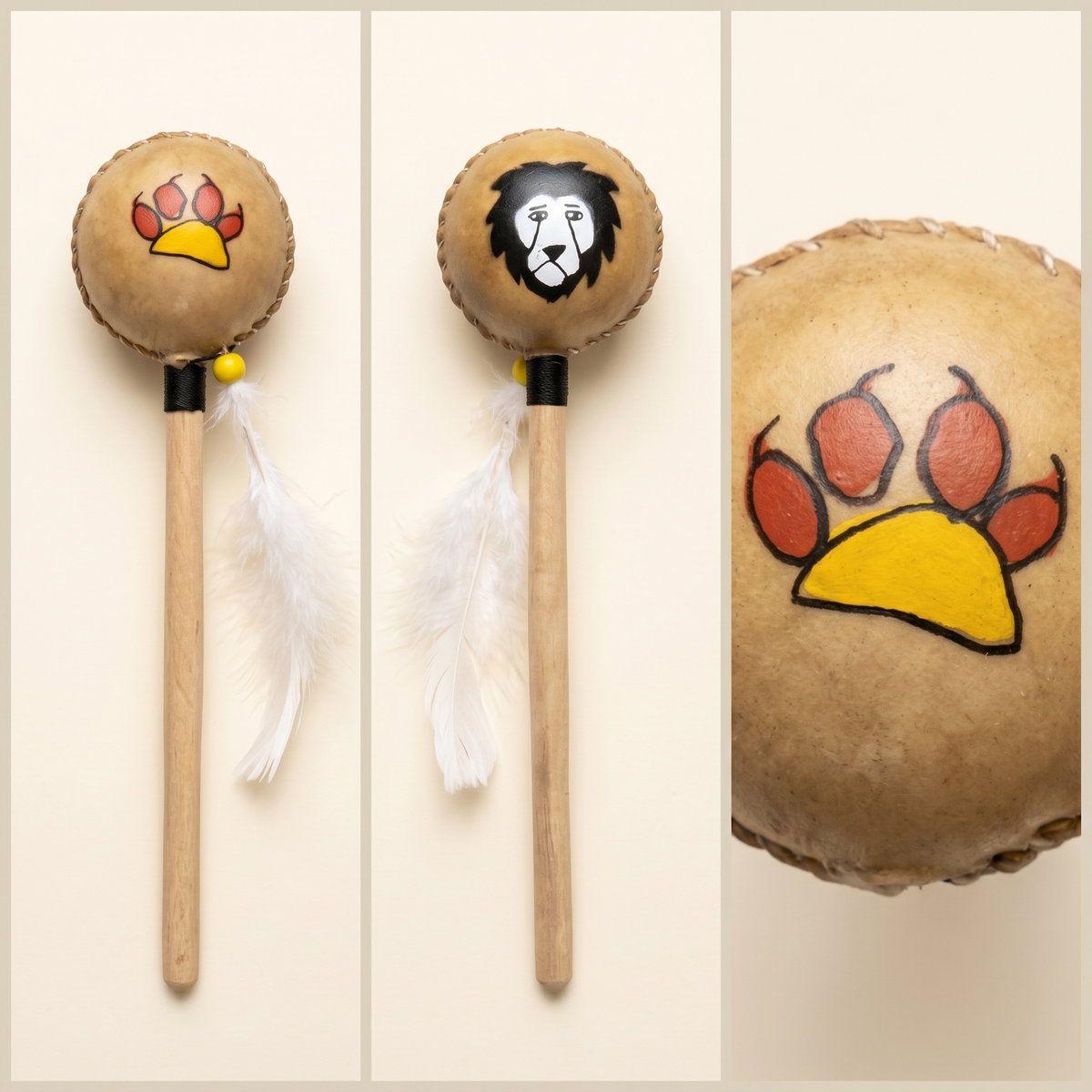 Handcrafted Ceremonial Rattle (13)-1