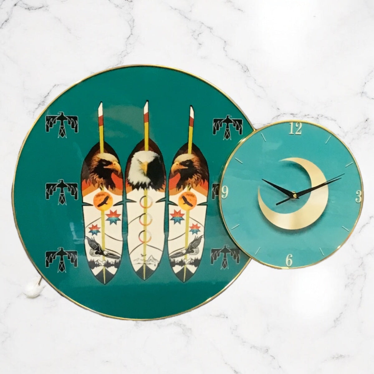 Eagle Native Wall Clock-3