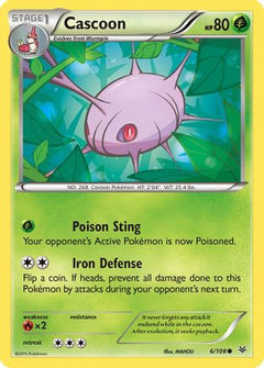 Cascoon 6/108 - XY  Roaring Skies-1