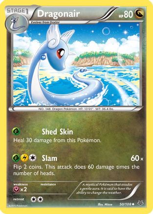 Dragonair 50/108 - XY  Roaring Skies Reverse Holofoil-1