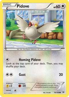 Pidove 78/108 - XY  Roaring Skies-1