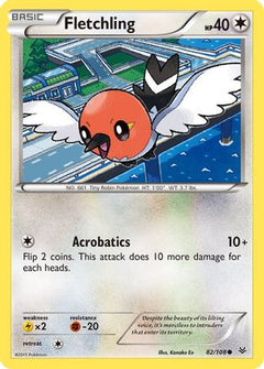 Fletchling 82/108 - XY  Roaring Skies-1