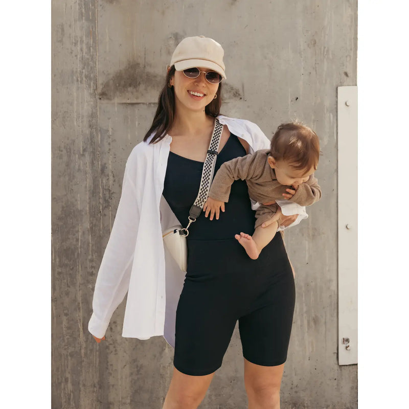 Sublime® Bamboo Maternity & Postpartum Bike Short | Kindred Bravely-1