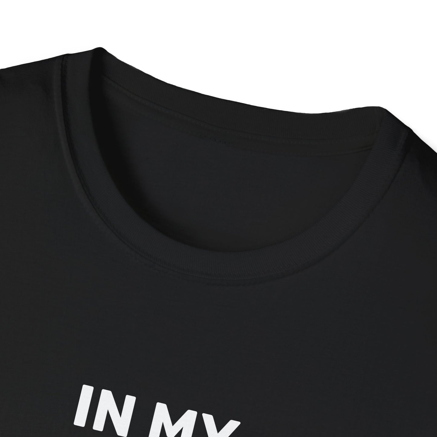 "In My Defense I Was Left Unsupervised" White Writing T-Shirt