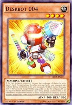 Deskbot 004 (CROS-EN035) - Crossed Souls 1st Edition-1