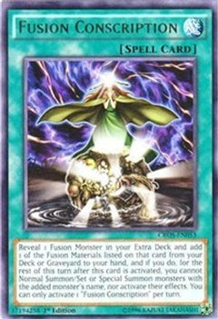 Fusion Conscription (CROS-EN053) - Crossed Souls Unlimited-1
