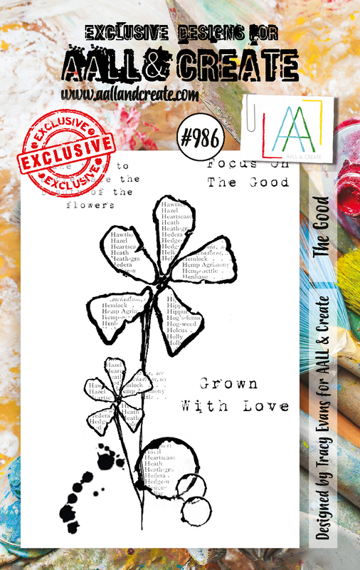 AALL and Create A7 Stamp Set - #986 - The Good-1