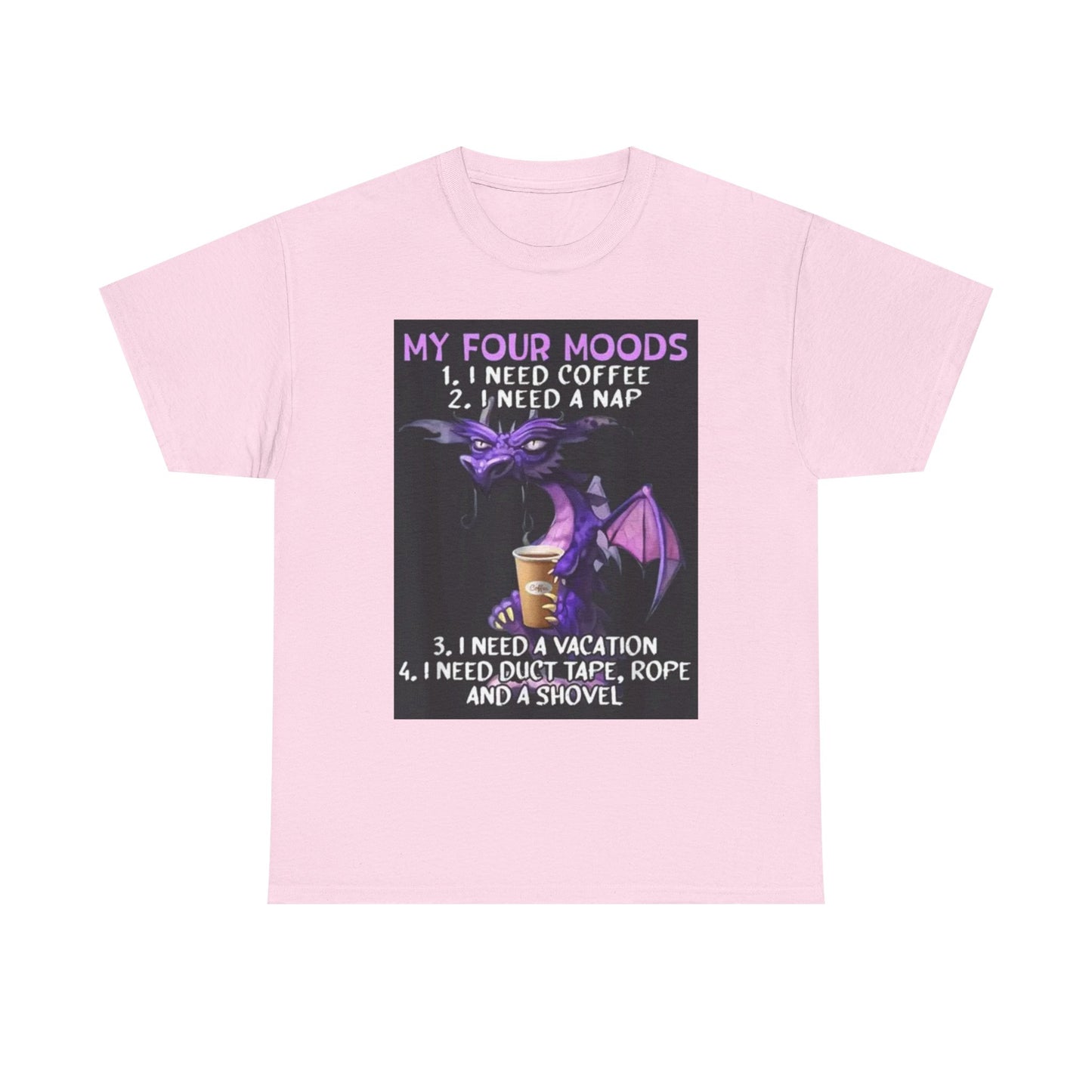 "My 4 Moods" Unisex Heavy Cotton Tee