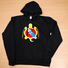 Embroidered Hoodies (Turtle feather)-2