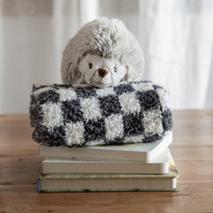 Turbulence & Baby's Breath Check Print Lovey-5