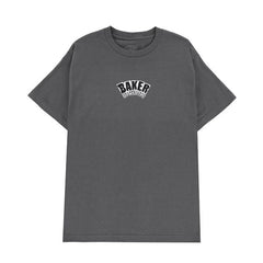 Baker 'Arch' Tee - Charcoal-1