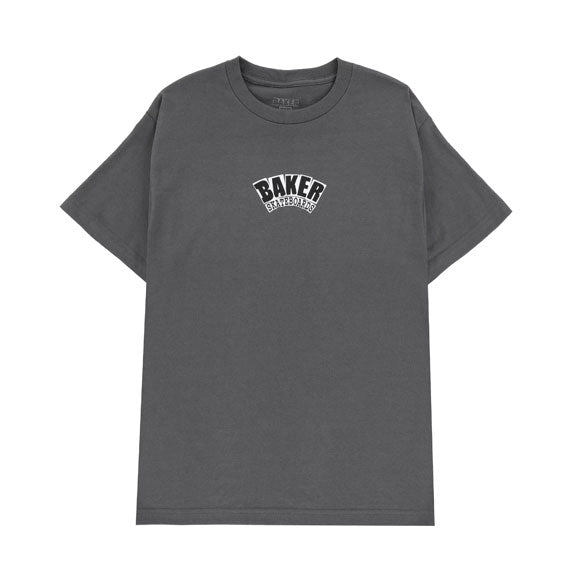 Baker 'Arch' Tee - Charcoal-1